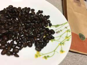 カフェベロナの豆の状態