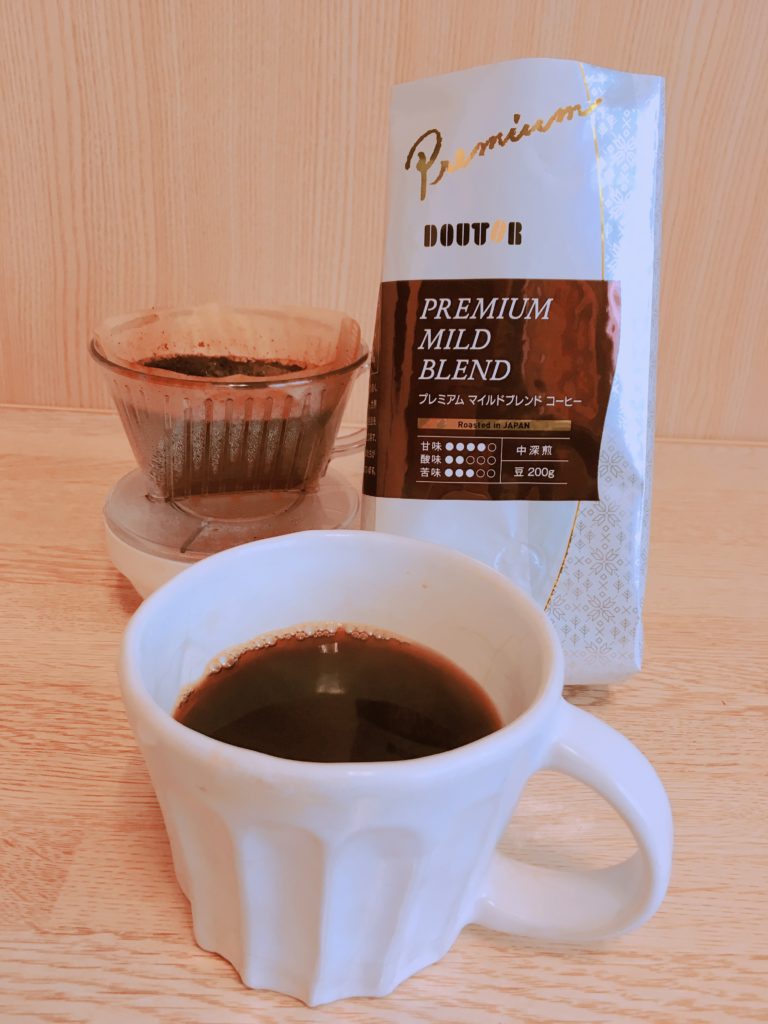 ドトールのコーヒー豆「プレミアムマイルドブレンド」を飲んだ感想を正直に述べる