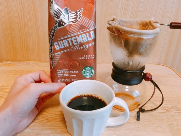スタバのコーヒー豆グアテマラ・アンティグアはおすすめできる？一番おいしく飲む方法を検証してみた