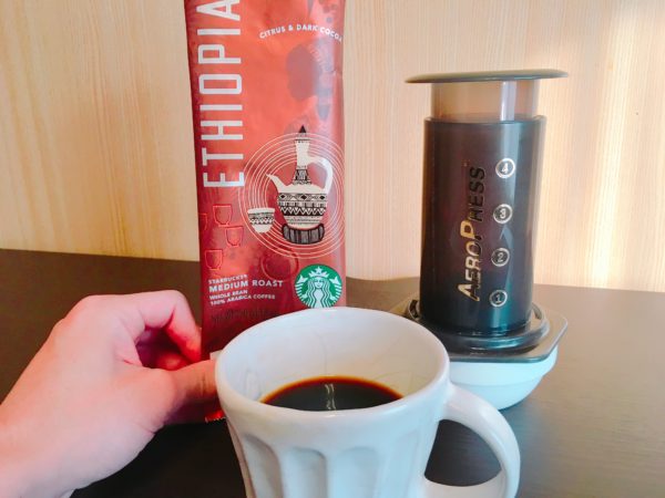 スタバのコーヒー豆「エチオピア」をおすすめしない理由を述べる