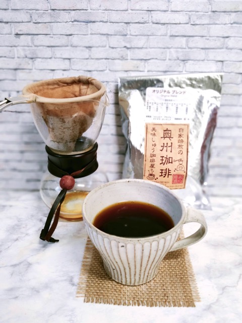 コーヒー豆通販レビュー｜奥州珈琲（日本珈琲社）オリジナルブレンドの感想