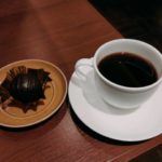 上島珈琲店のネルドリップコーヒーとジャマイカンラムボール