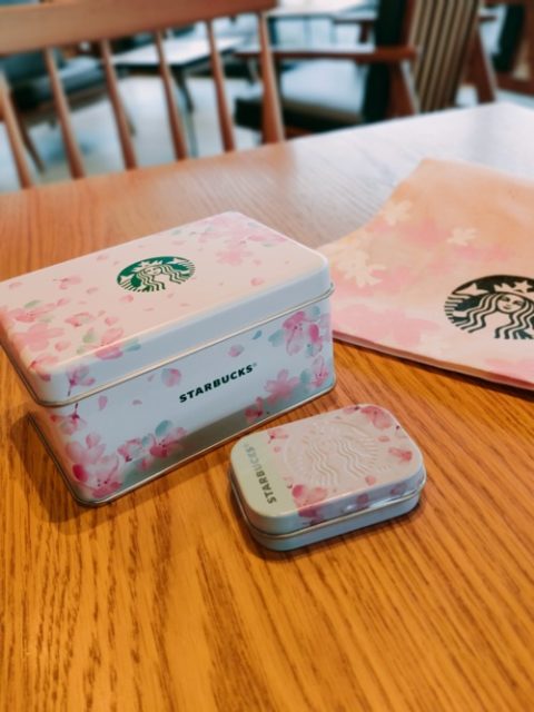 桜デザインのコットンギフトバックと一緒に購入したパッケージフード