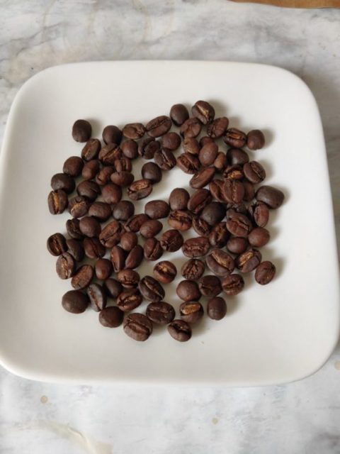 コーヒー豆の状態