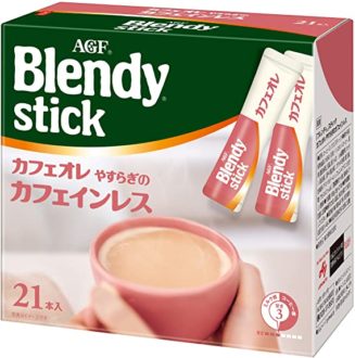 味の素 AGF Blendy stick カフェオレやすらぎカフェインレス 