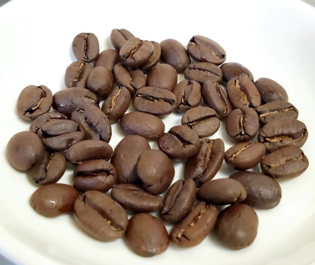状態の良いコーヒー豆