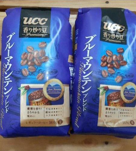 UCC 香り炒り豆 ブルーマウンテンブレンド (コーヒー豆) 160g レギュラー(豆)
