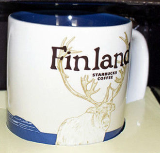 フィンランドのスターバックス限定マグカップ
