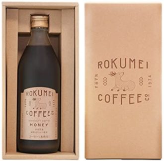 ROKUMEI COFFEE CO. ( ロクメイコーヒー ) コーヒーギフト カフェベース 1本 [ ハニー / 500ml ] コーヒーベース ギフト プレゼント ( 誕生日シール )