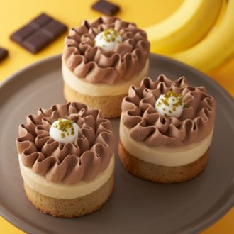 【スタバフード】チョコレート&バナナのフラワーケーキの感想・カロリー・糖質を紹介！