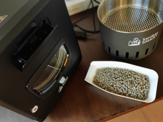 【レビュー】自宅でコーヒー豆が焙煎できる小型ロースター「R2」Sandbox Smart R2 Coffee Roasterを使った感想