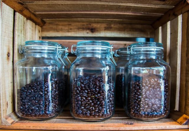 コーヒー豆の保存場所